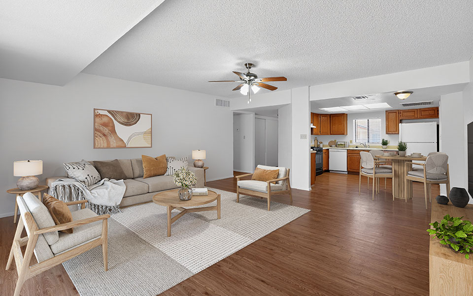 Saguaro Manor - 3x2 1172 - Living-Kitchen